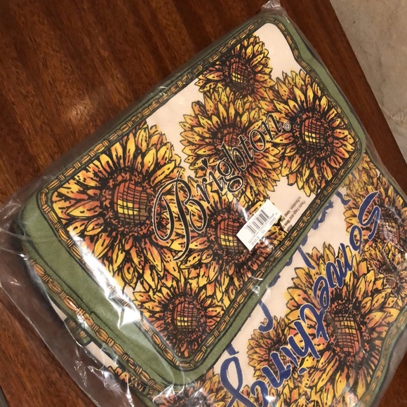 NWT Brighton Something Wonderful Sunflower Love Tote - Picture 14 of 16